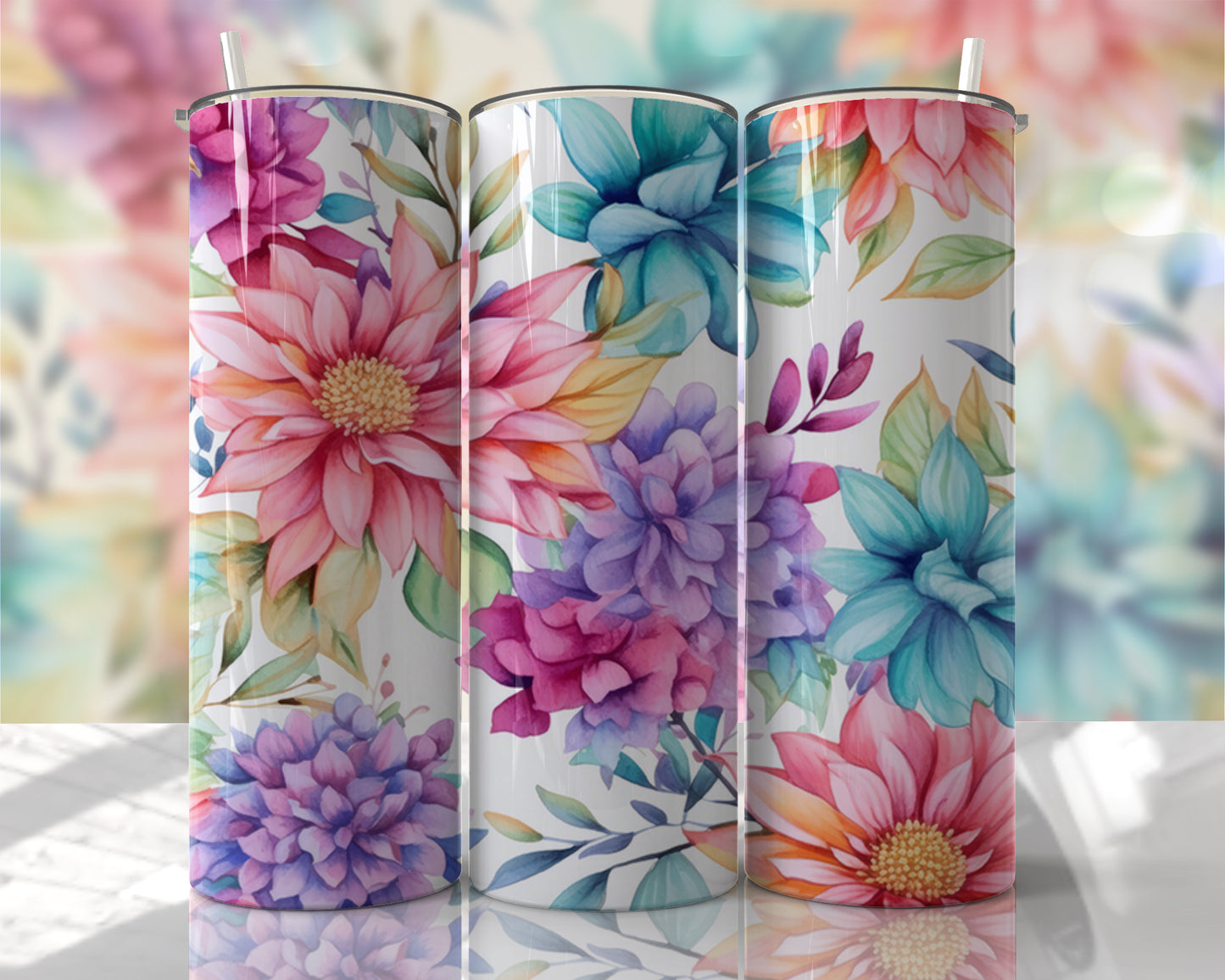 Purple and Pink Flowers