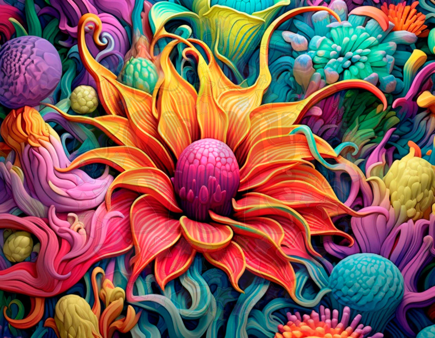 Orange Flower