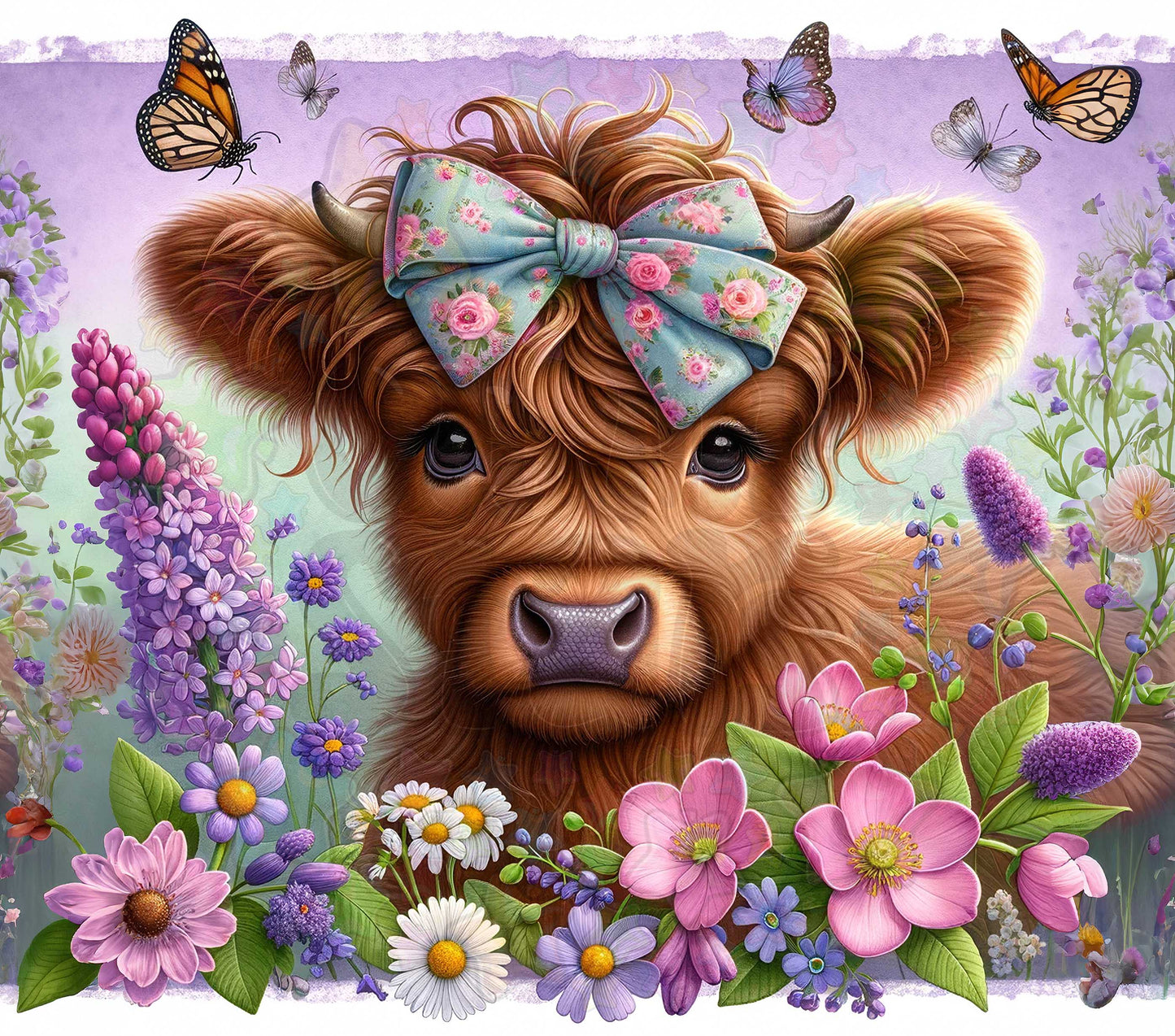 Pink and Purple Highland