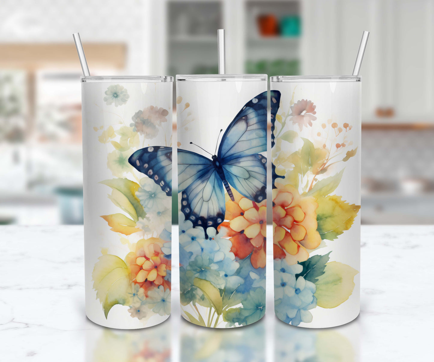 Blue Butterfly Flowers
