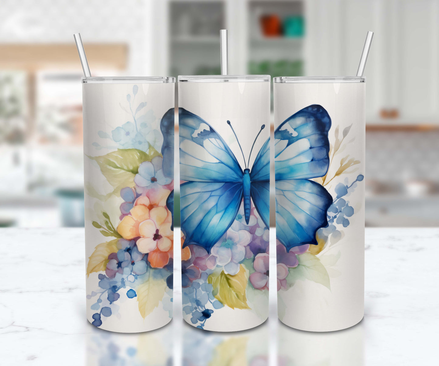 Blue Butterfly Flowers