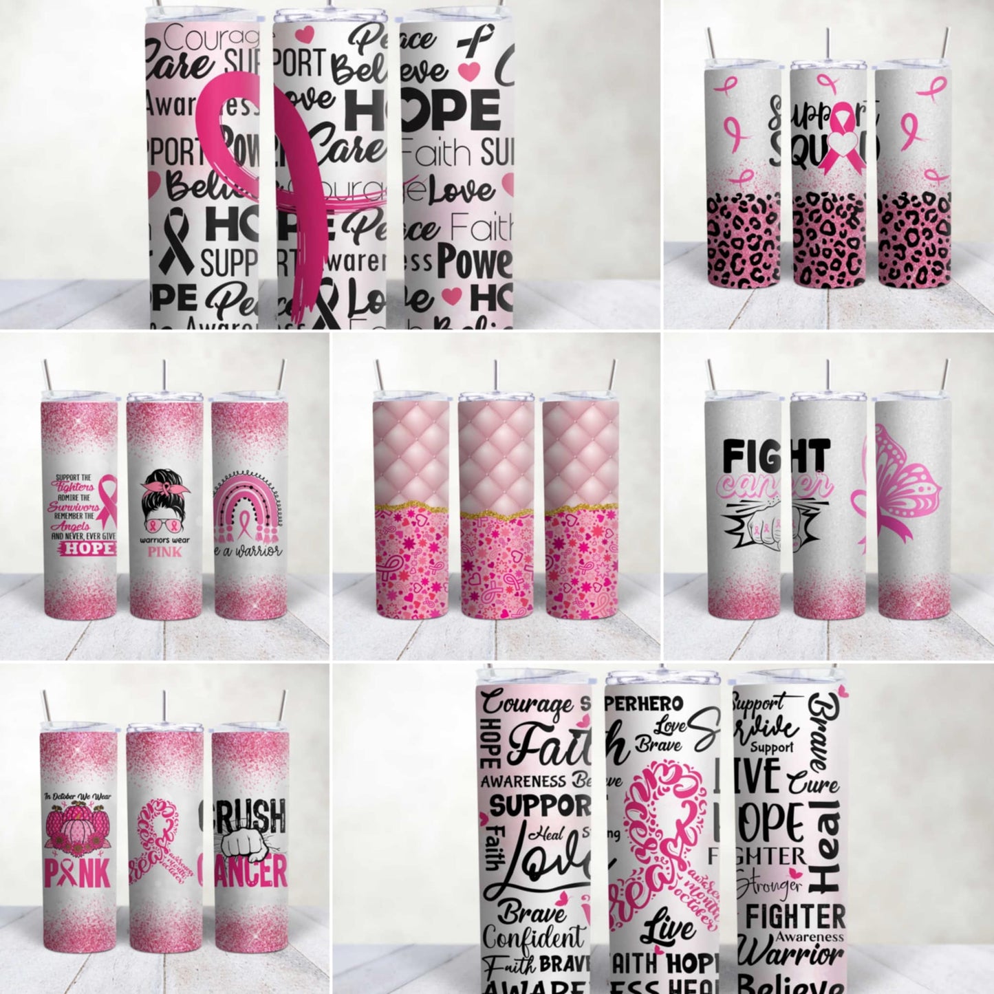 Breast Cancer 7pc Bundle
