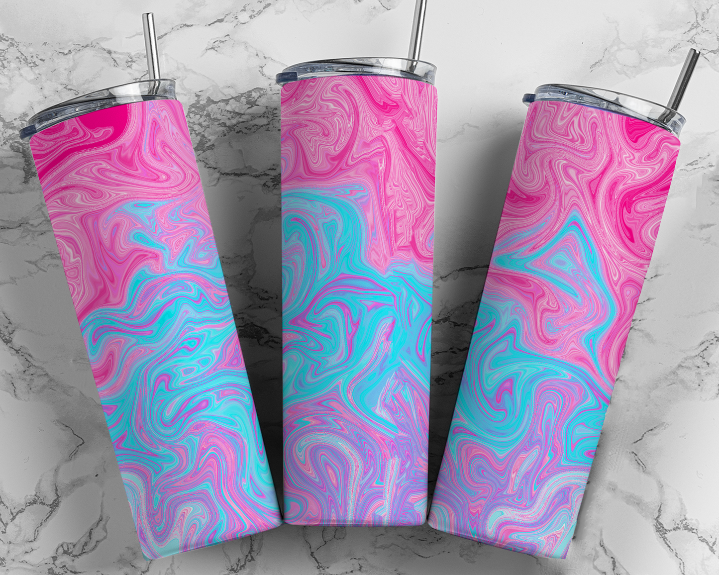 PBP Alcohol Ink Tumbler Wrap