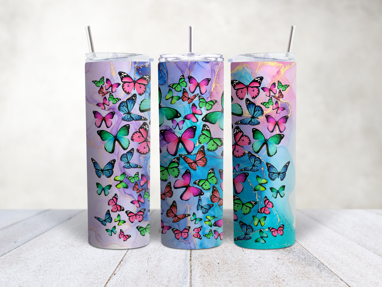 Acid Wash Butterflies