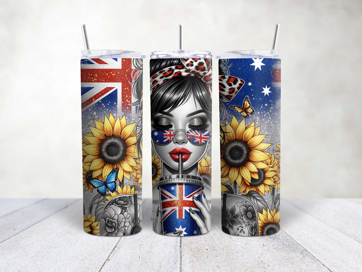 Aussie Girl Looking Down