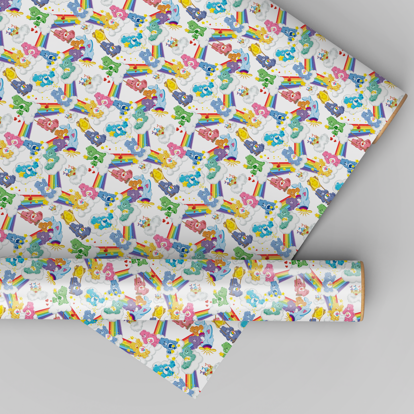 Rainbow Bears White BG