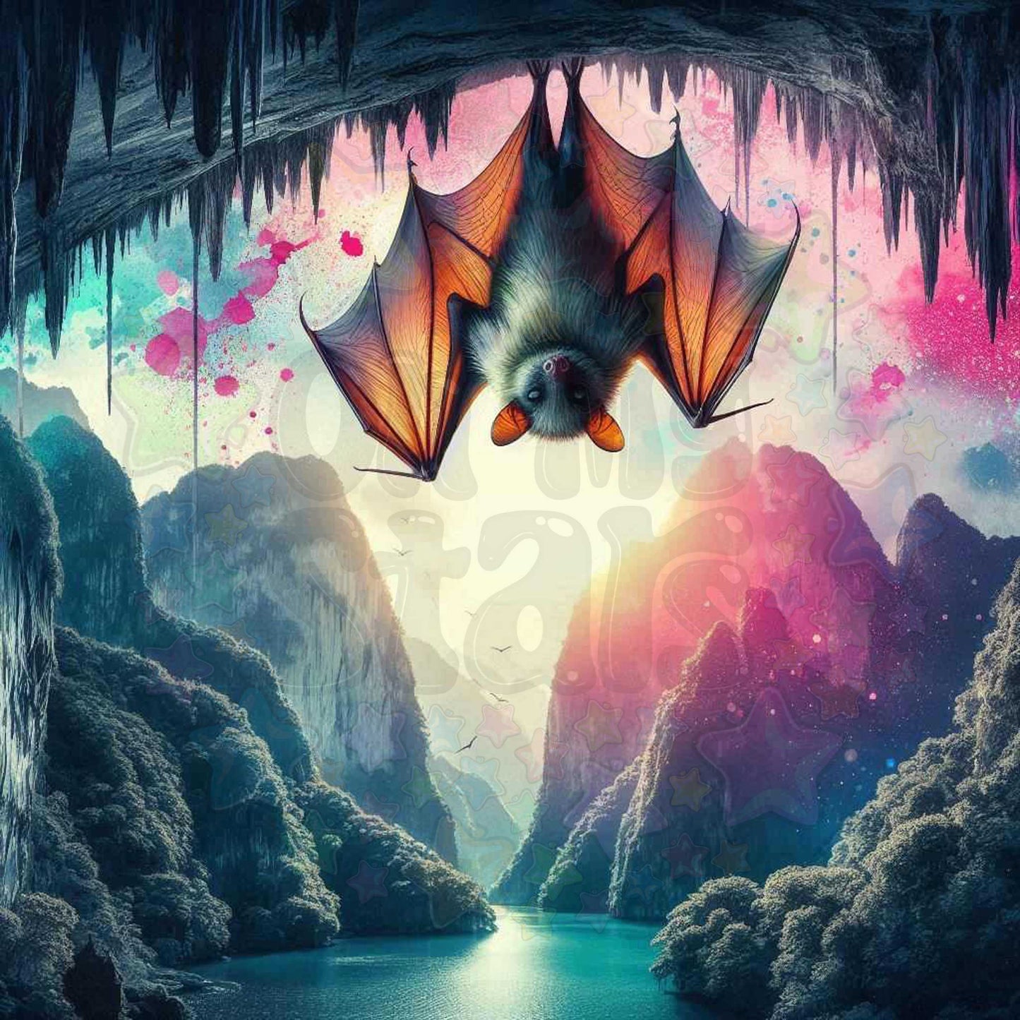 Bat Hanging