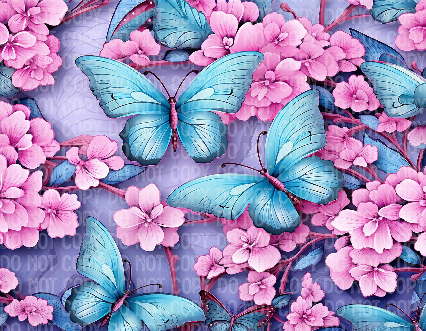 Blue Butterflies