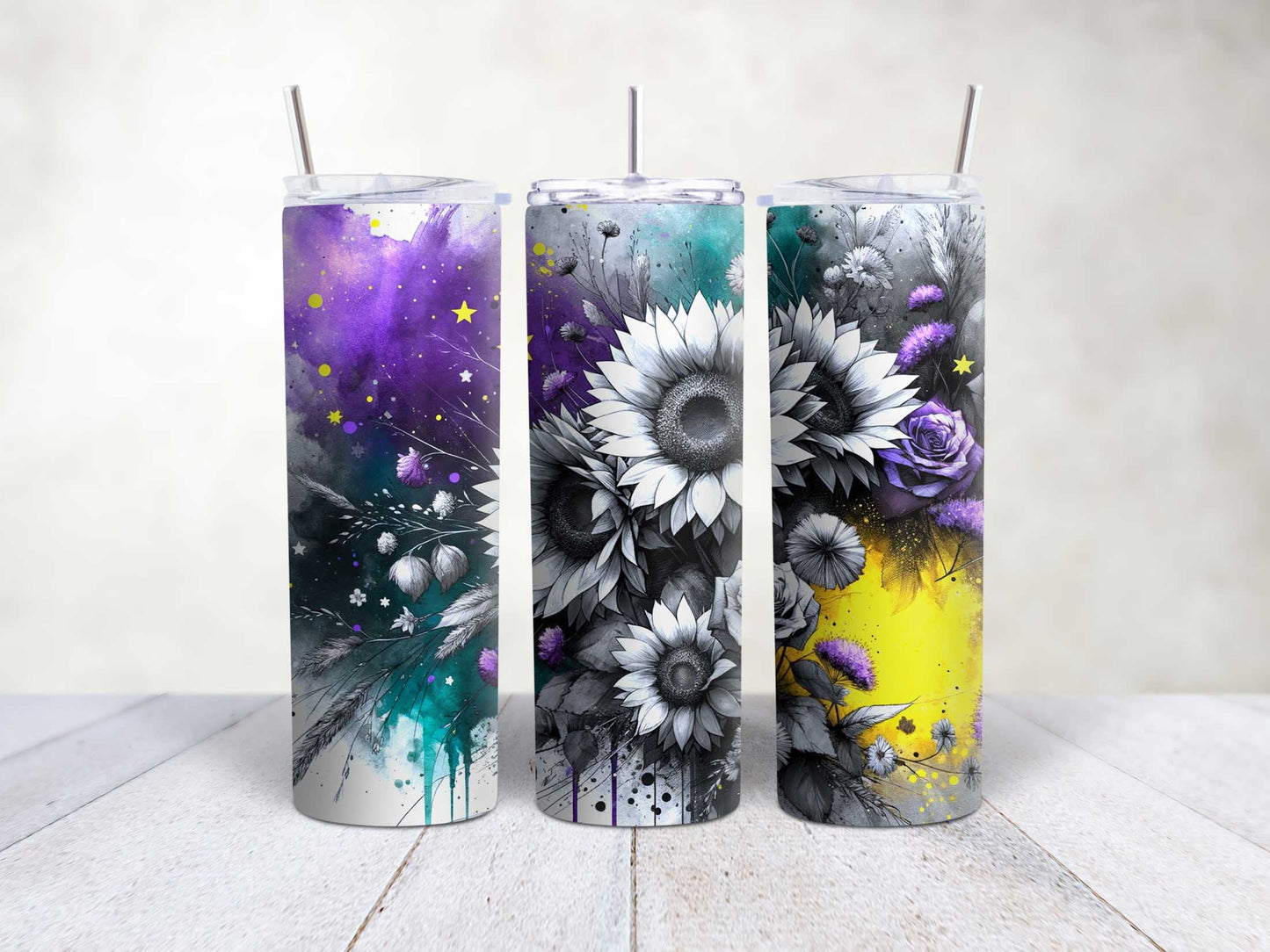 BnW Flowers