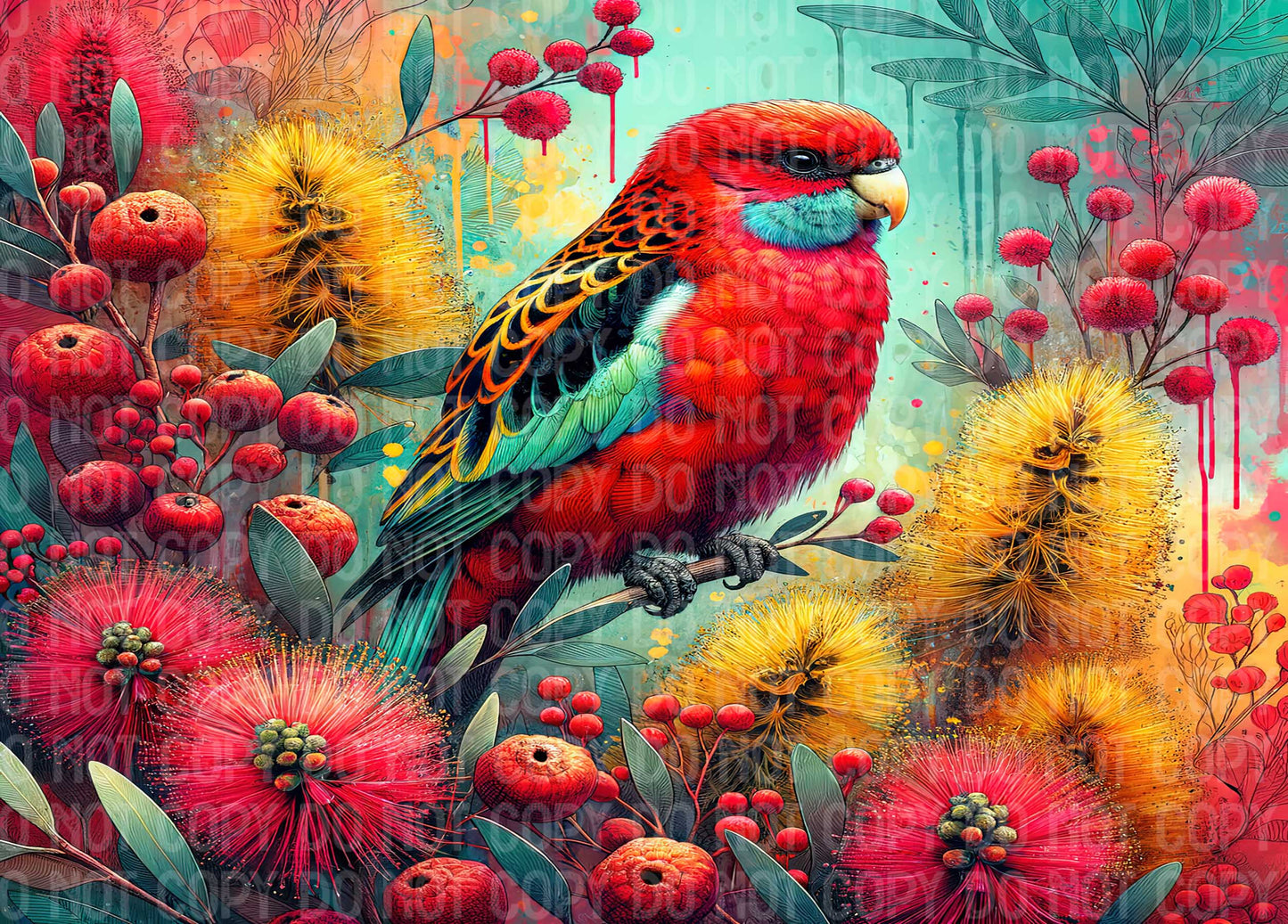 Bold Rosella