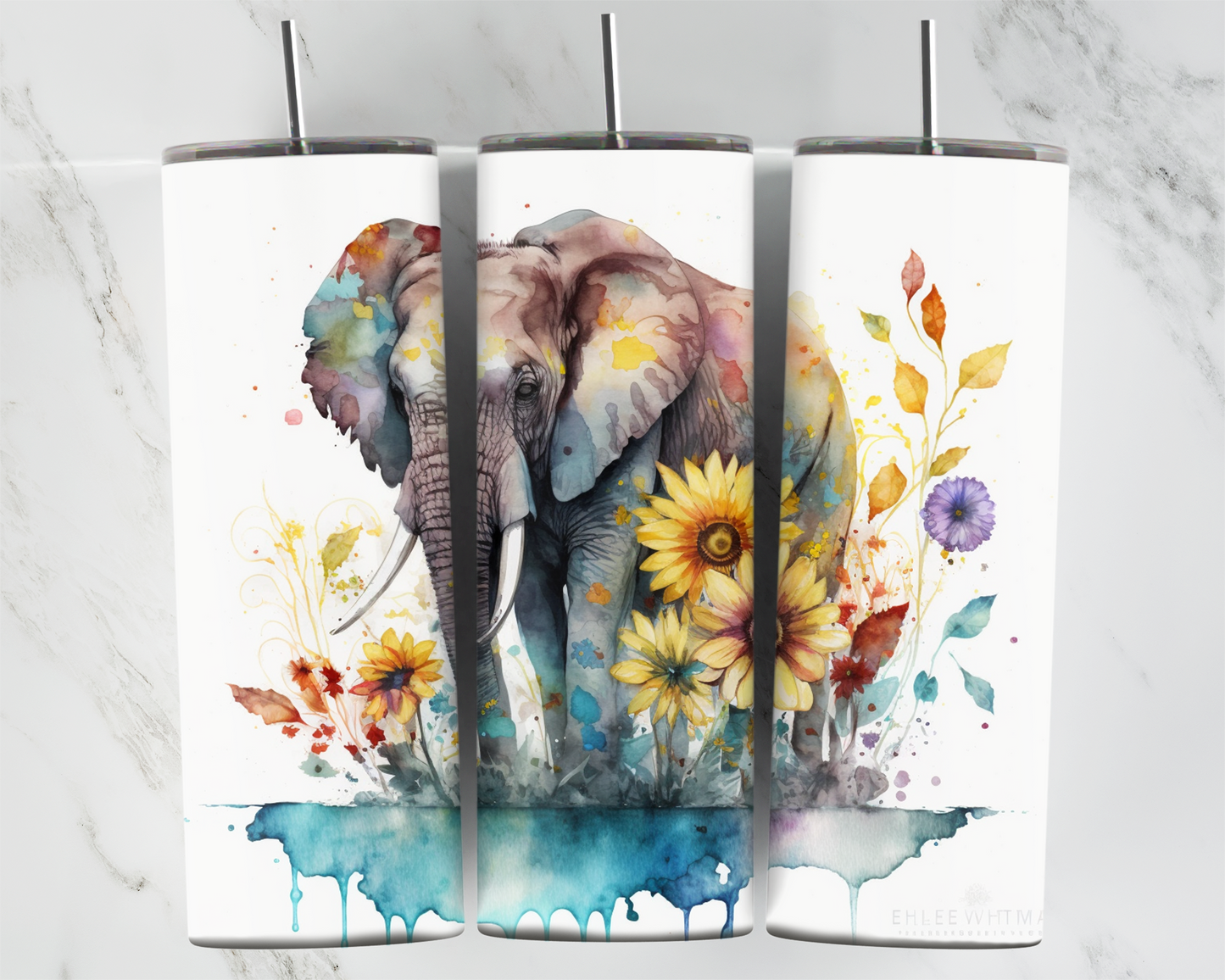 Watercolour Elephant