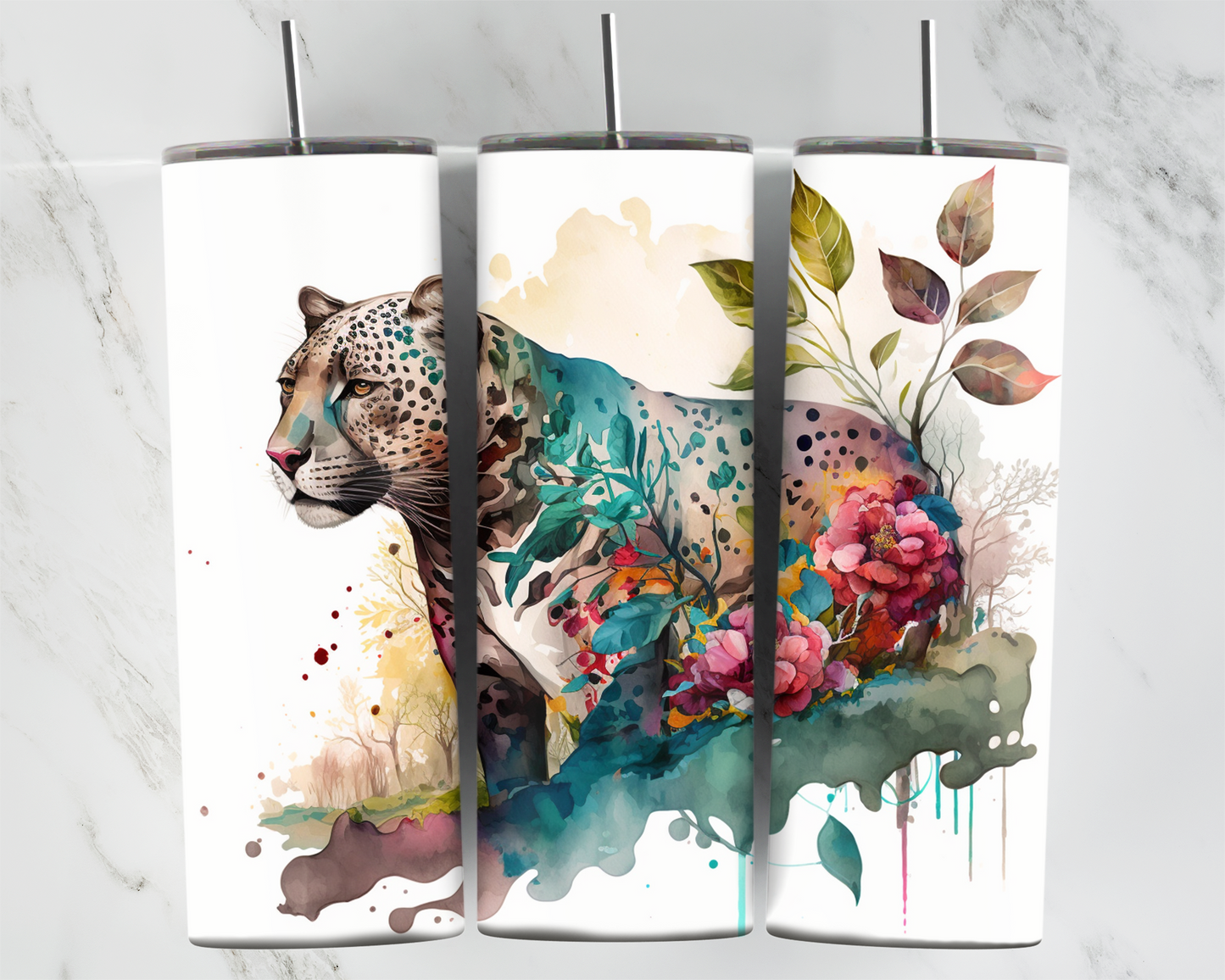Watercolour Leopard