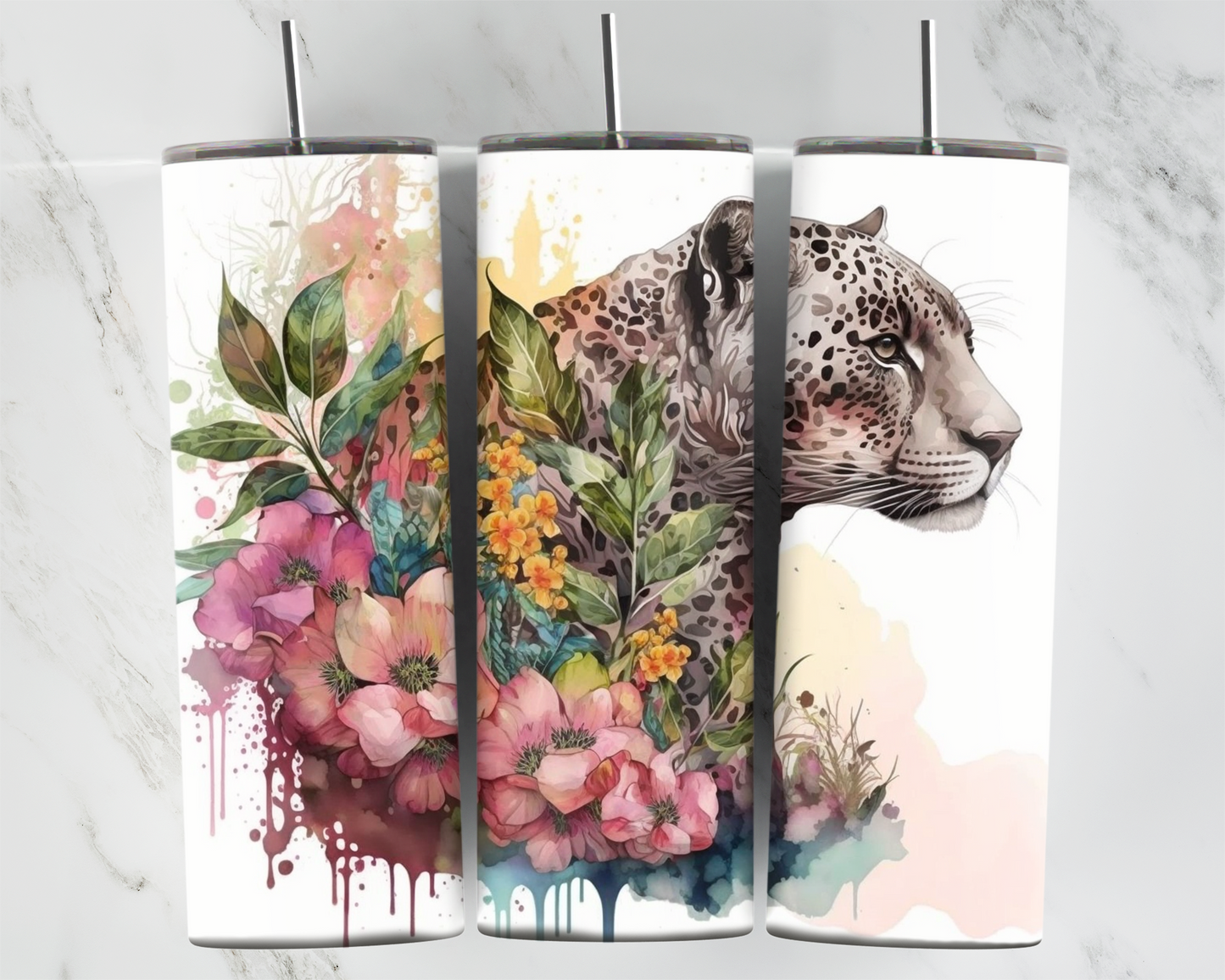 Watercolour Leopard