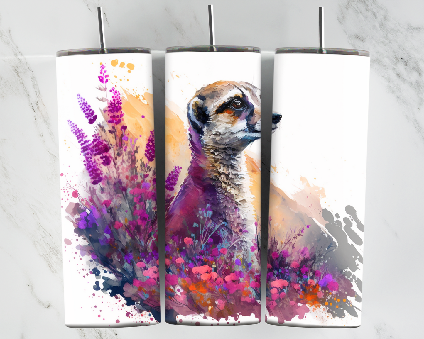 Watercolour Meerkat