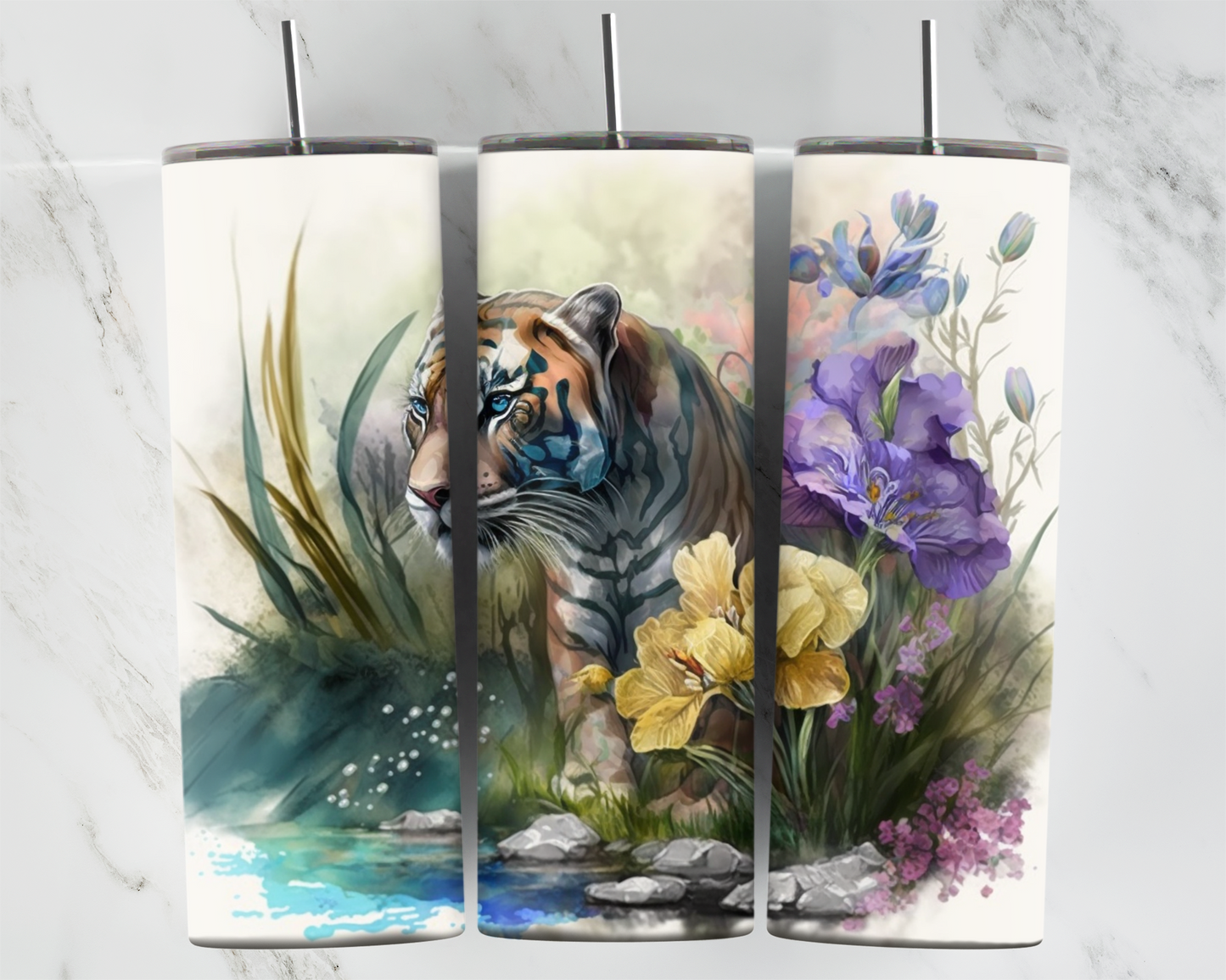 Watercolour Tiger