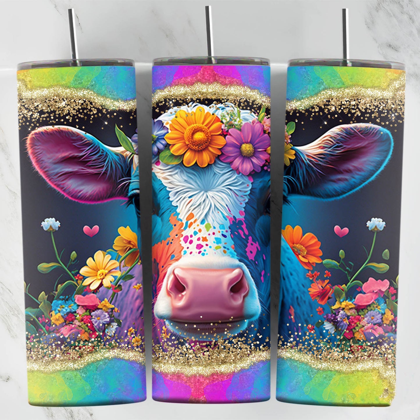 Neon Cow