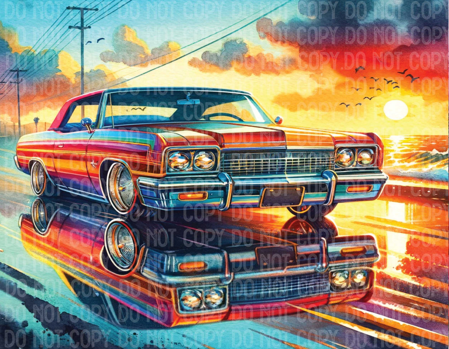 Sunset Car
