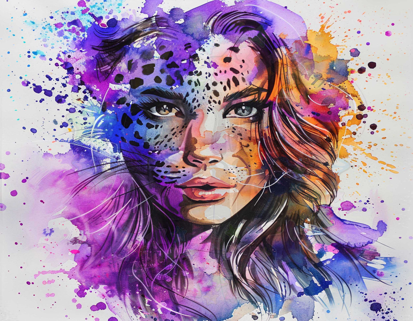 Cheetah Girl Purple
