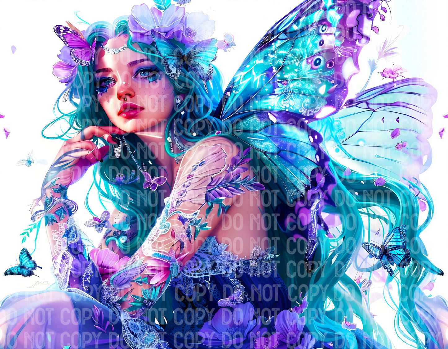 Blue and Purple Fairy