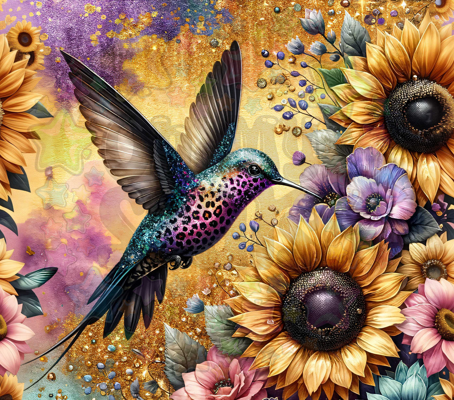 Sunflower Hummingbird