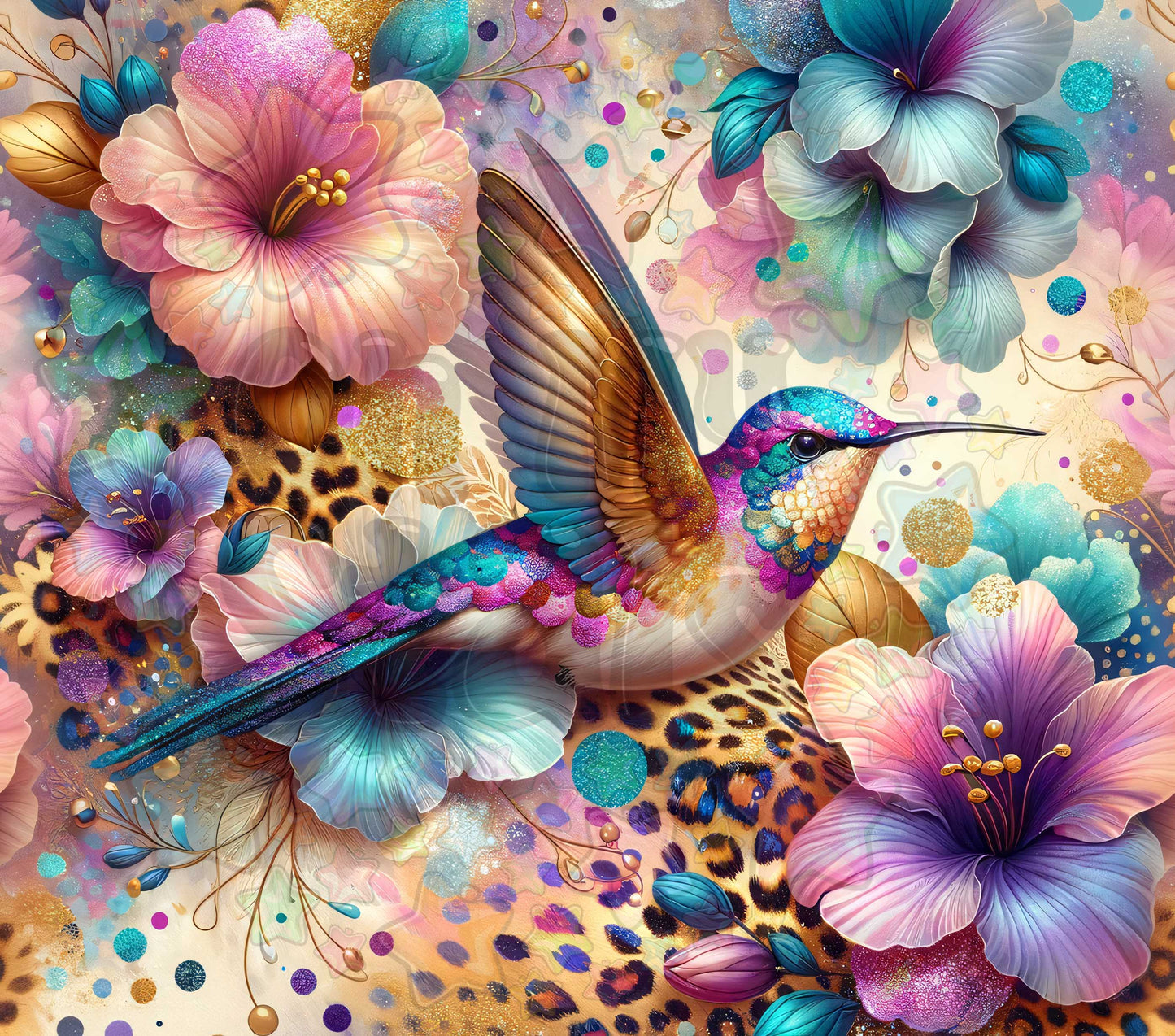 Leopard BG Hummingbird