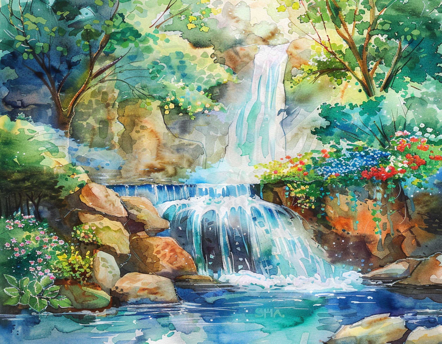 Double Waterfall