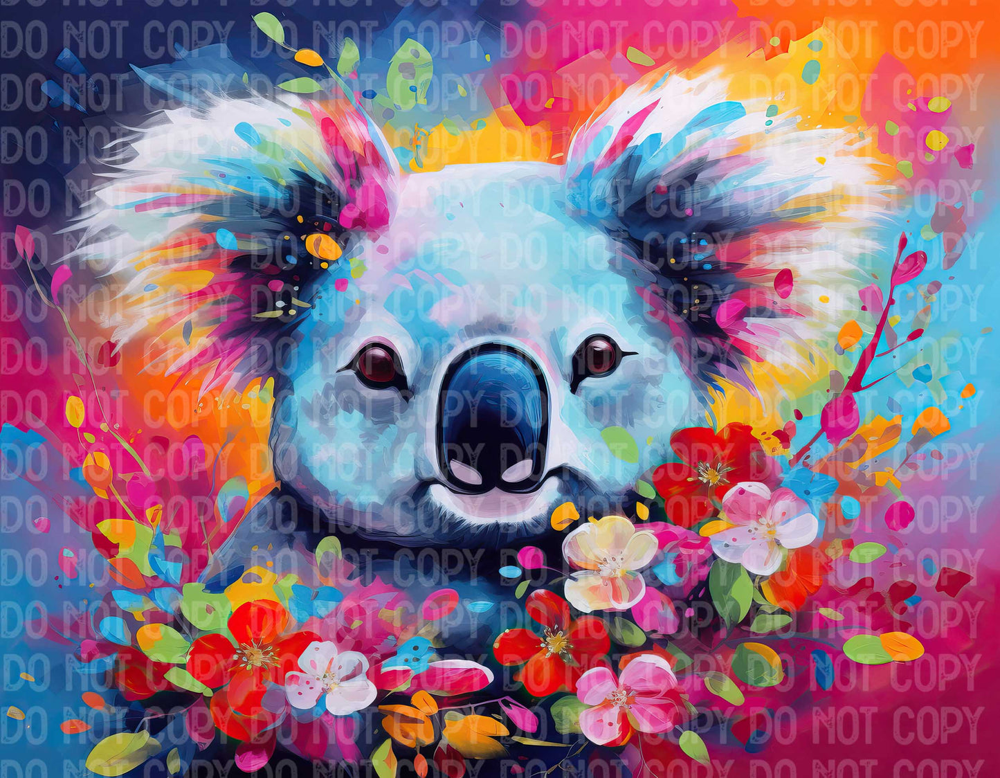 Floral Koala
