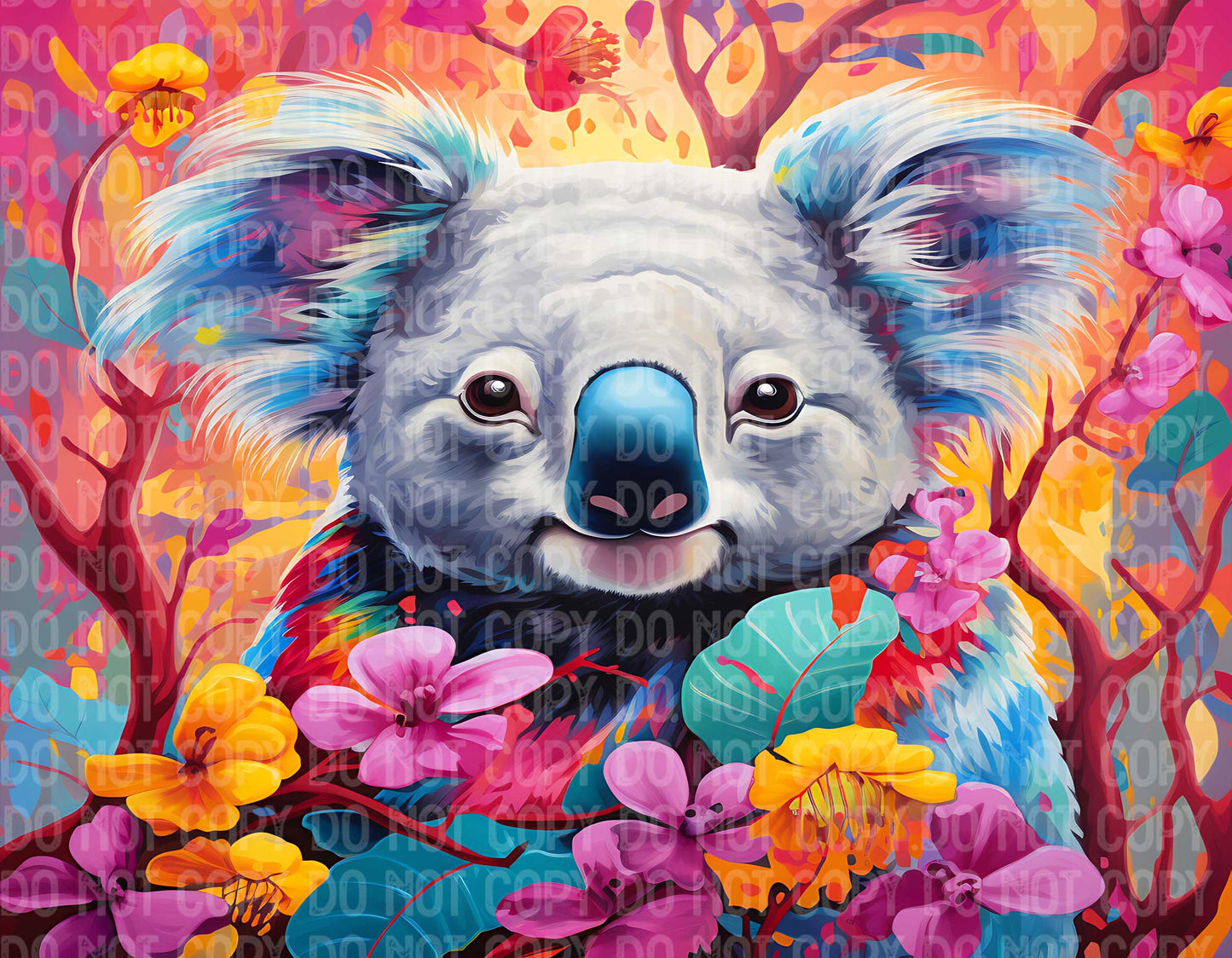 Floral Koala
