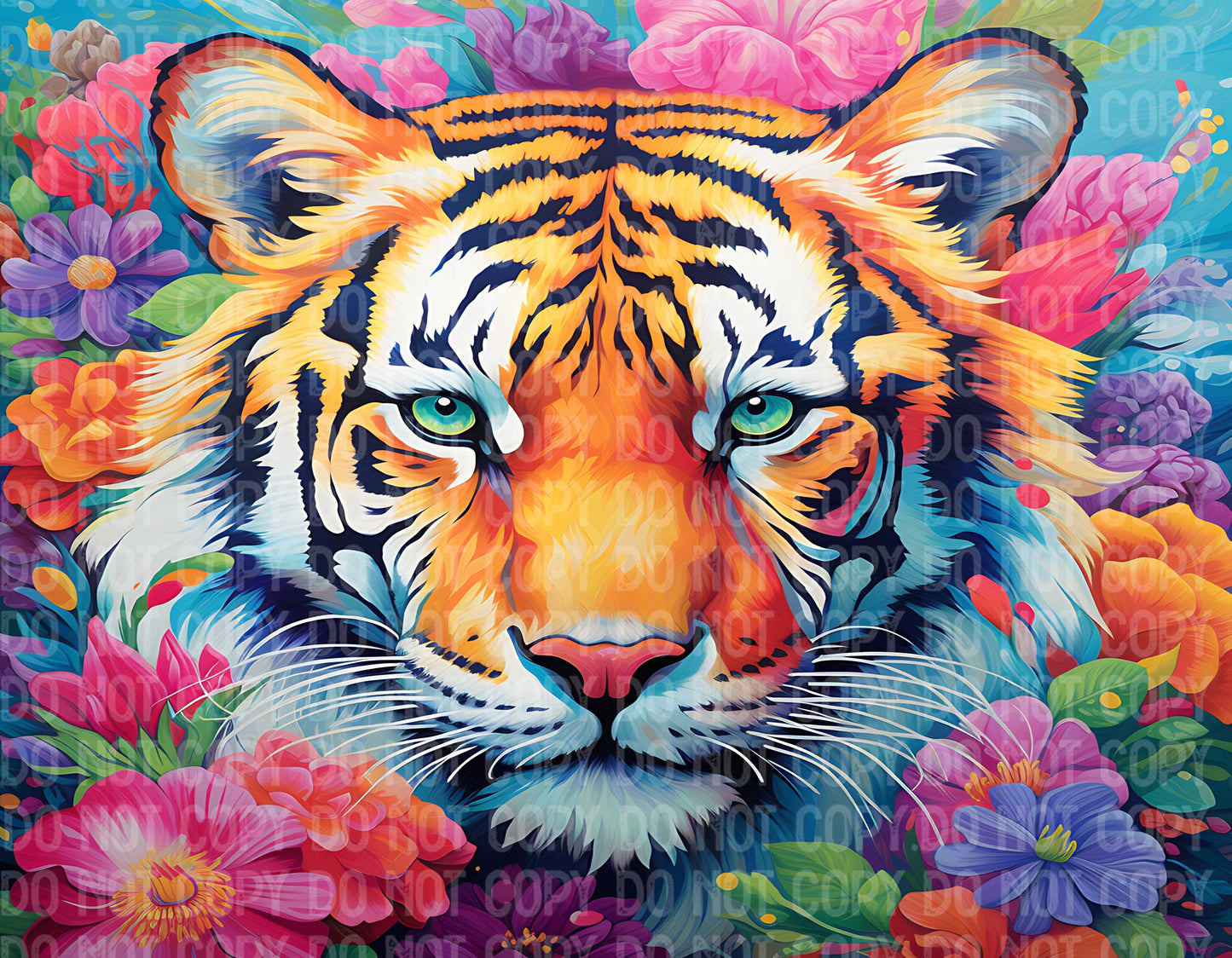 Floral Tiger Front