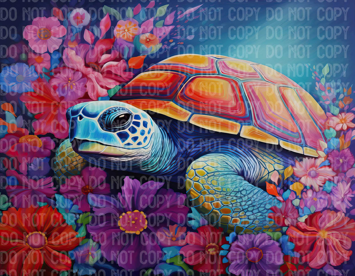 Floral Turtle