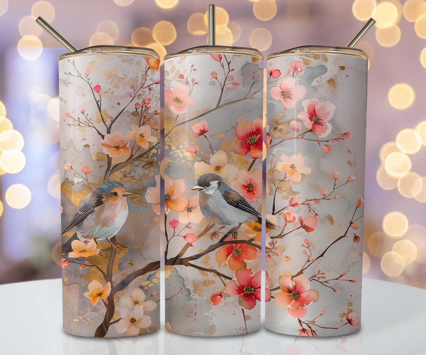 Floral Birds