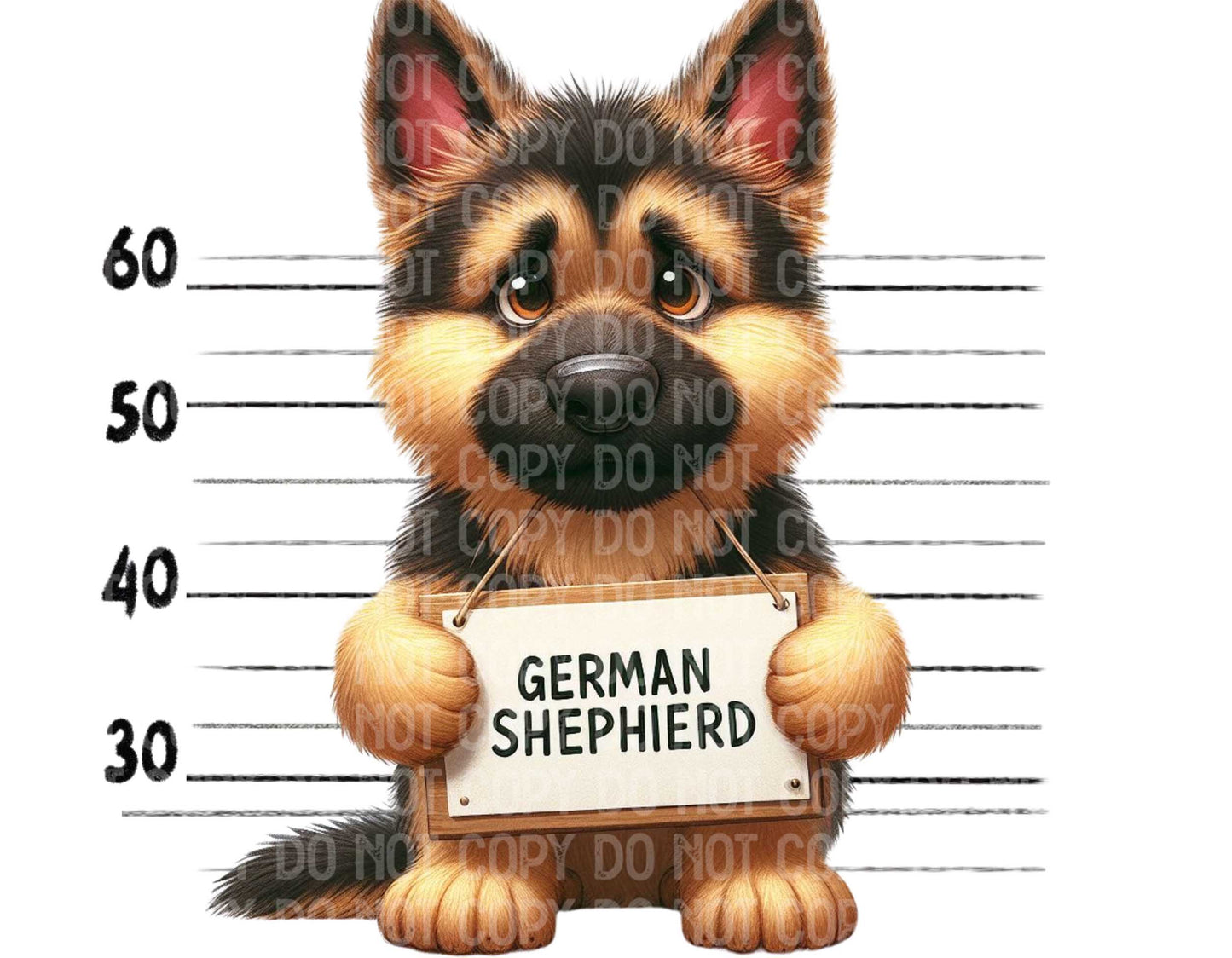 German Shepard Baddie
