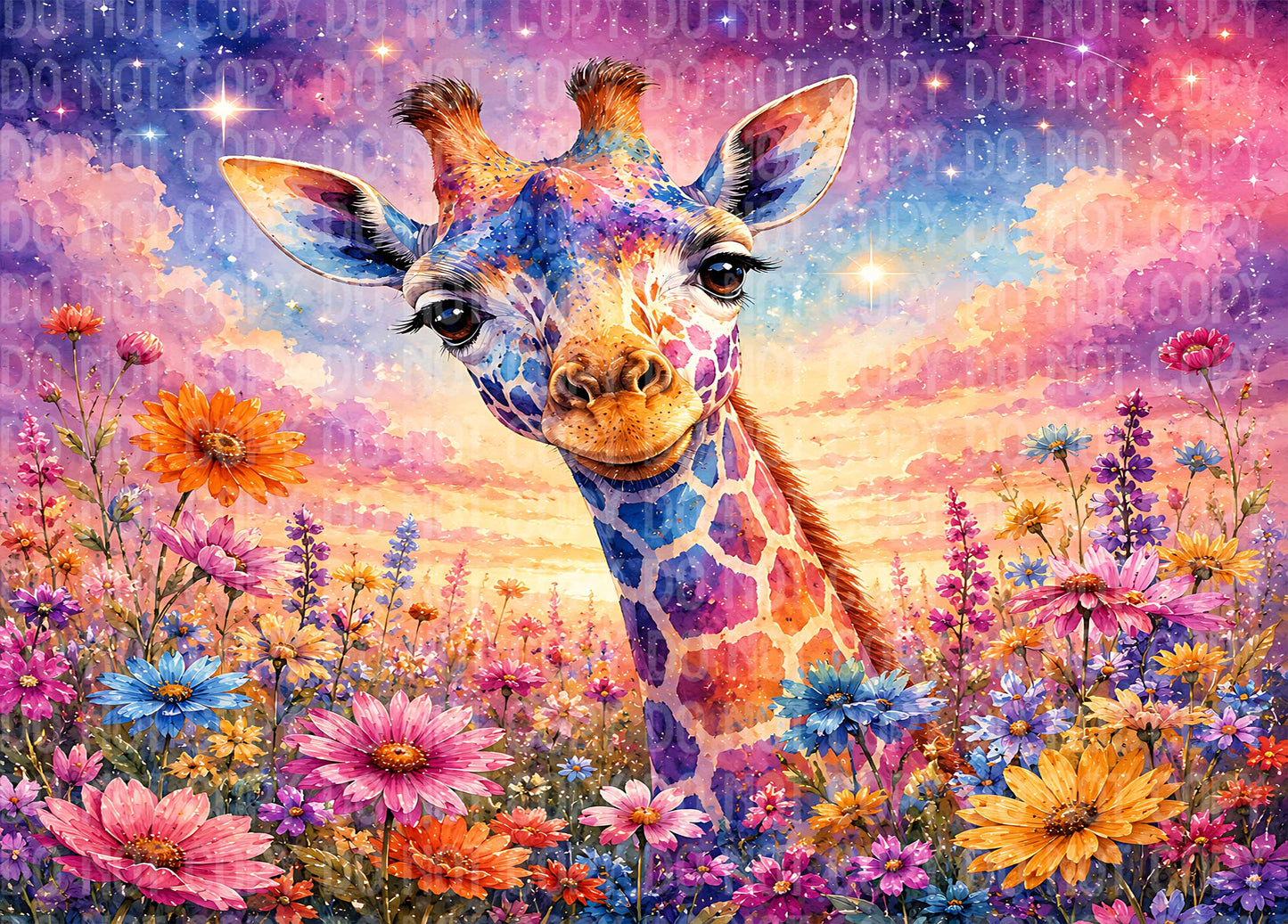Giraffe Sky