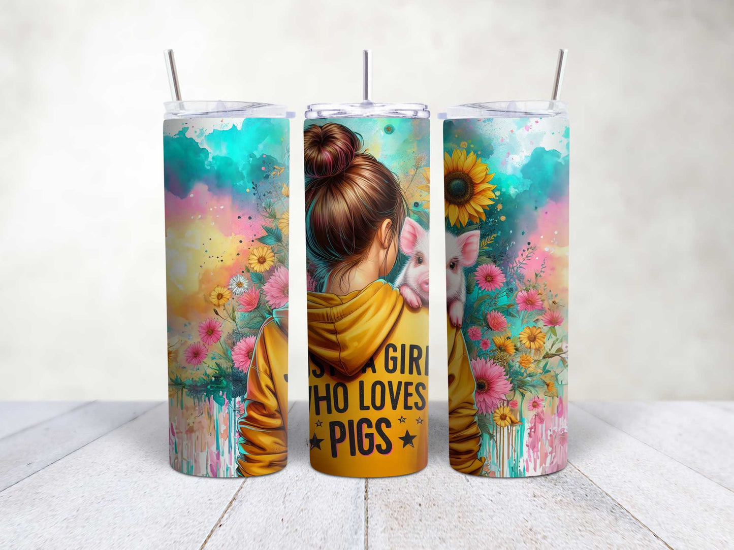 Girl Who Loves Pigs
