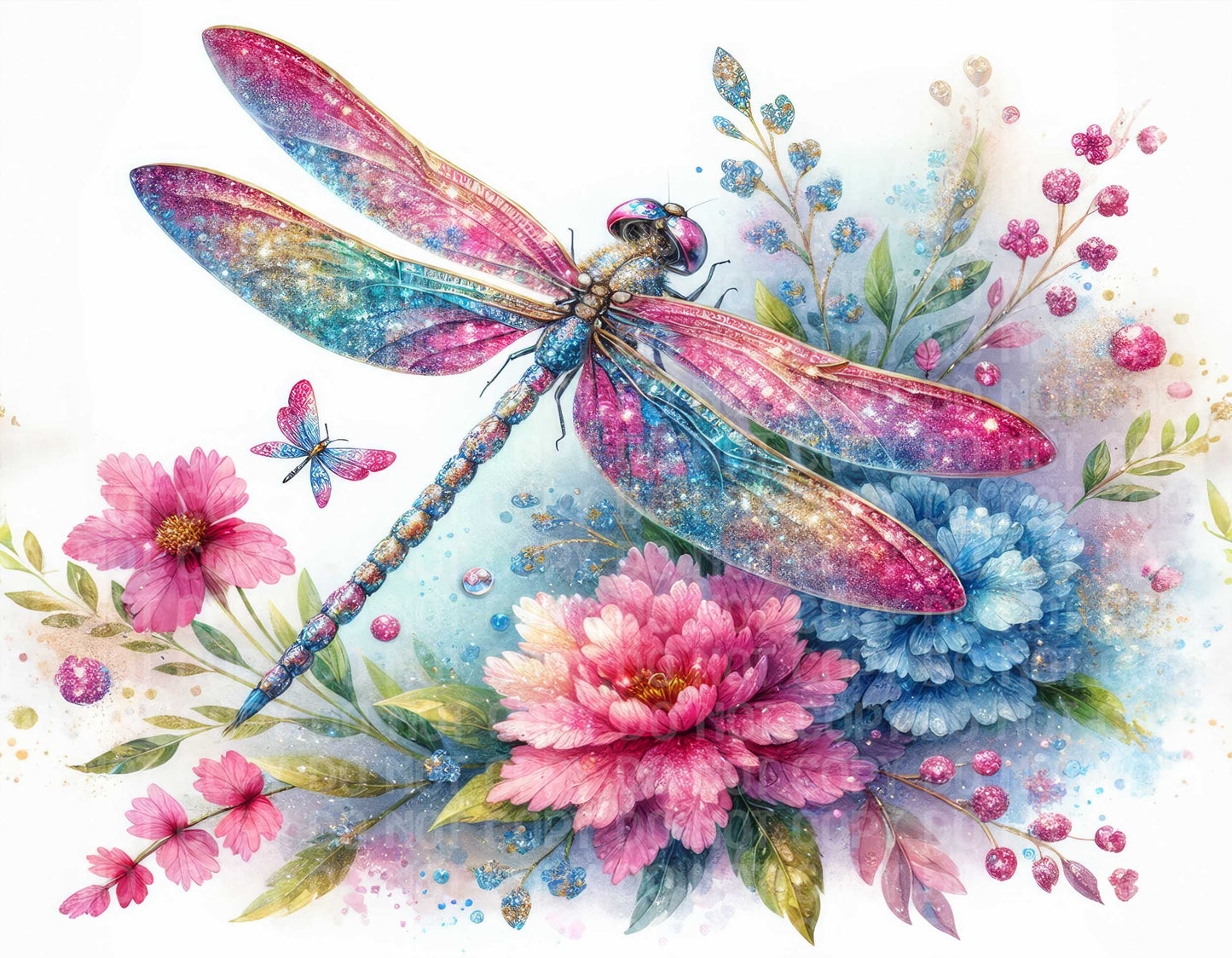 Glitter Dragonfly