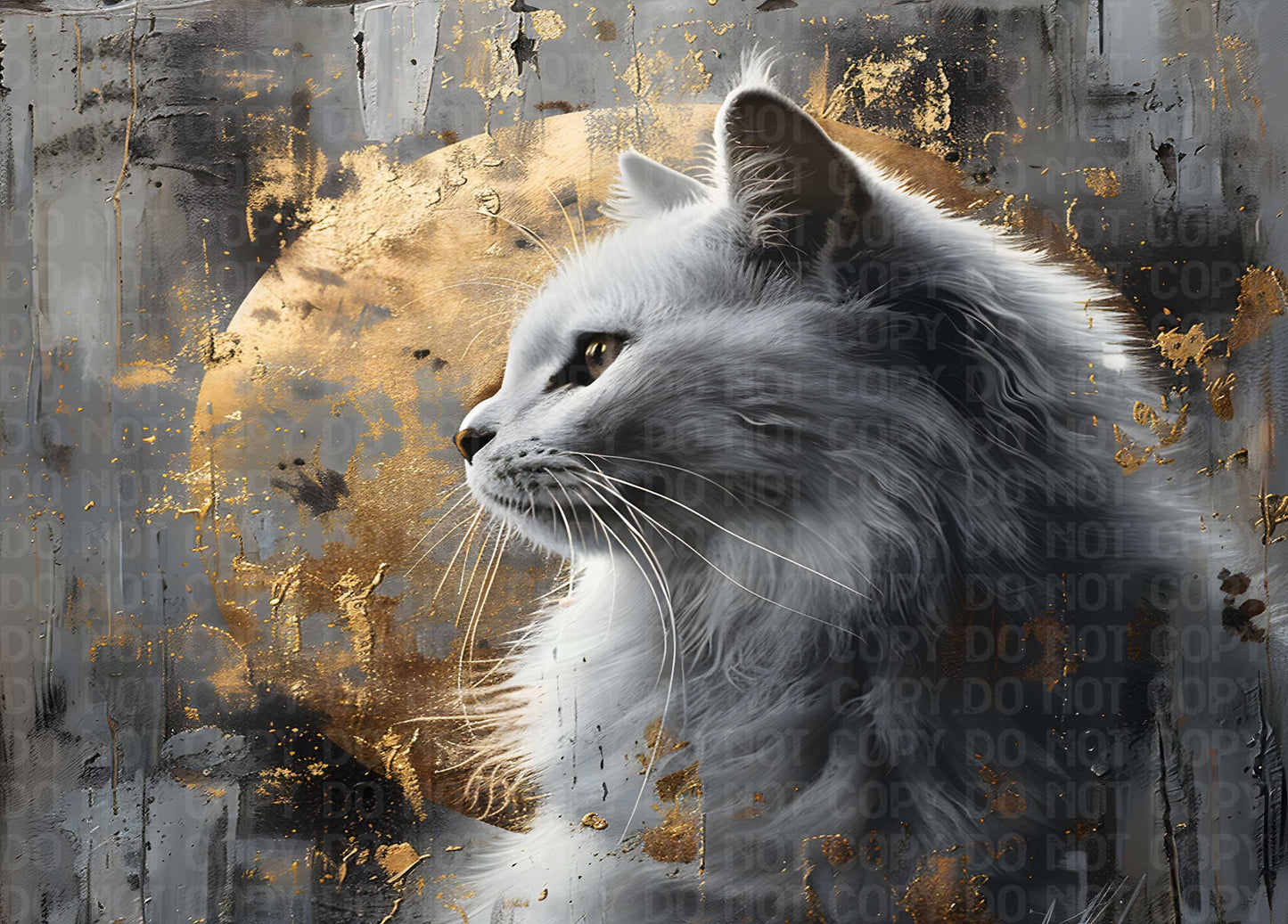 Cat Face Left