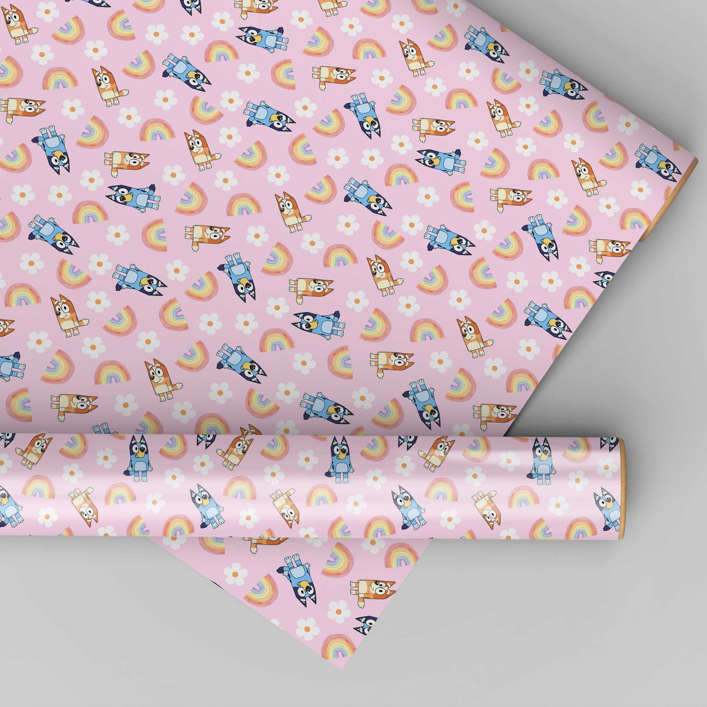 Heeler Pink Rainbow