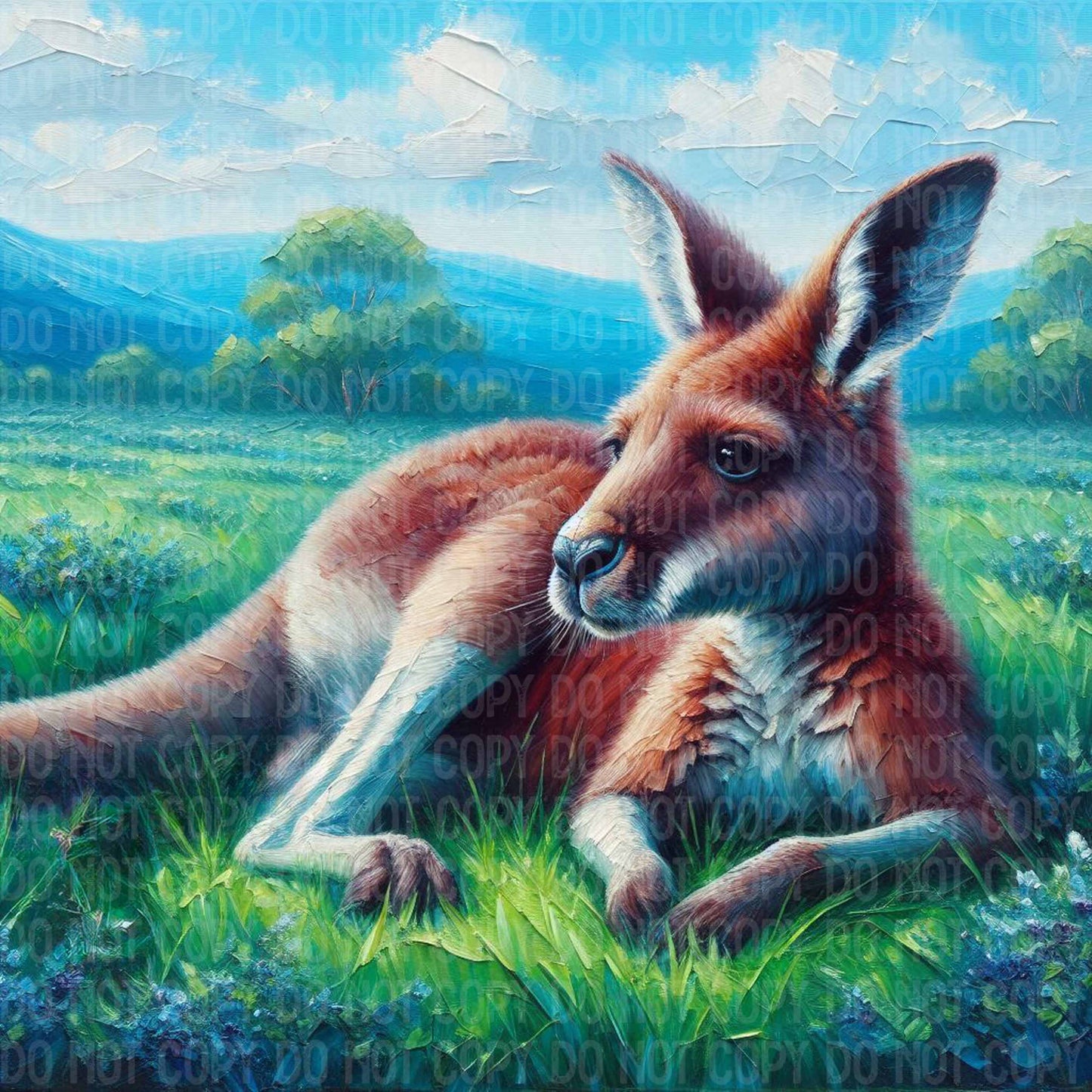 Joey in the Grass