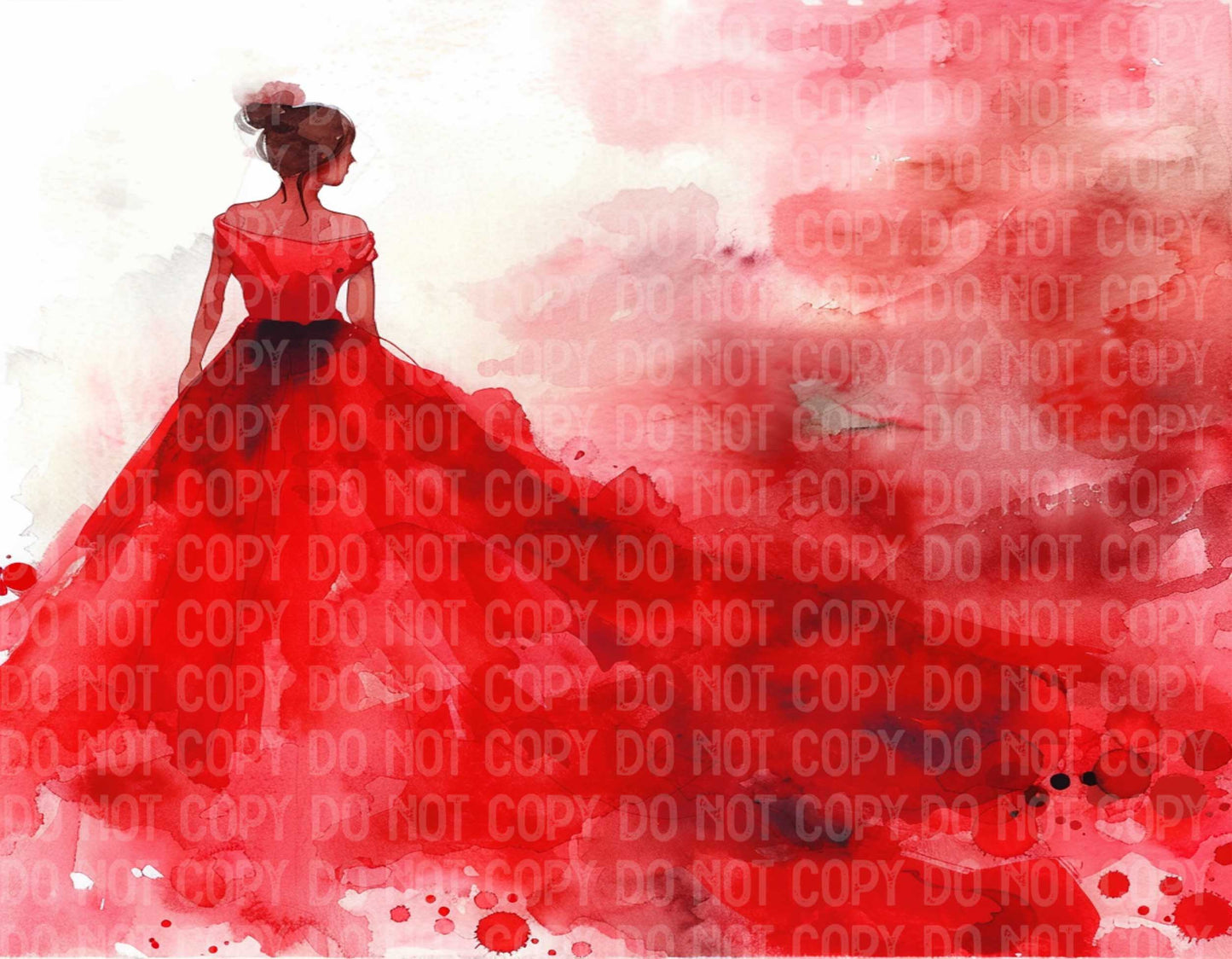 Lady in a Red Dress