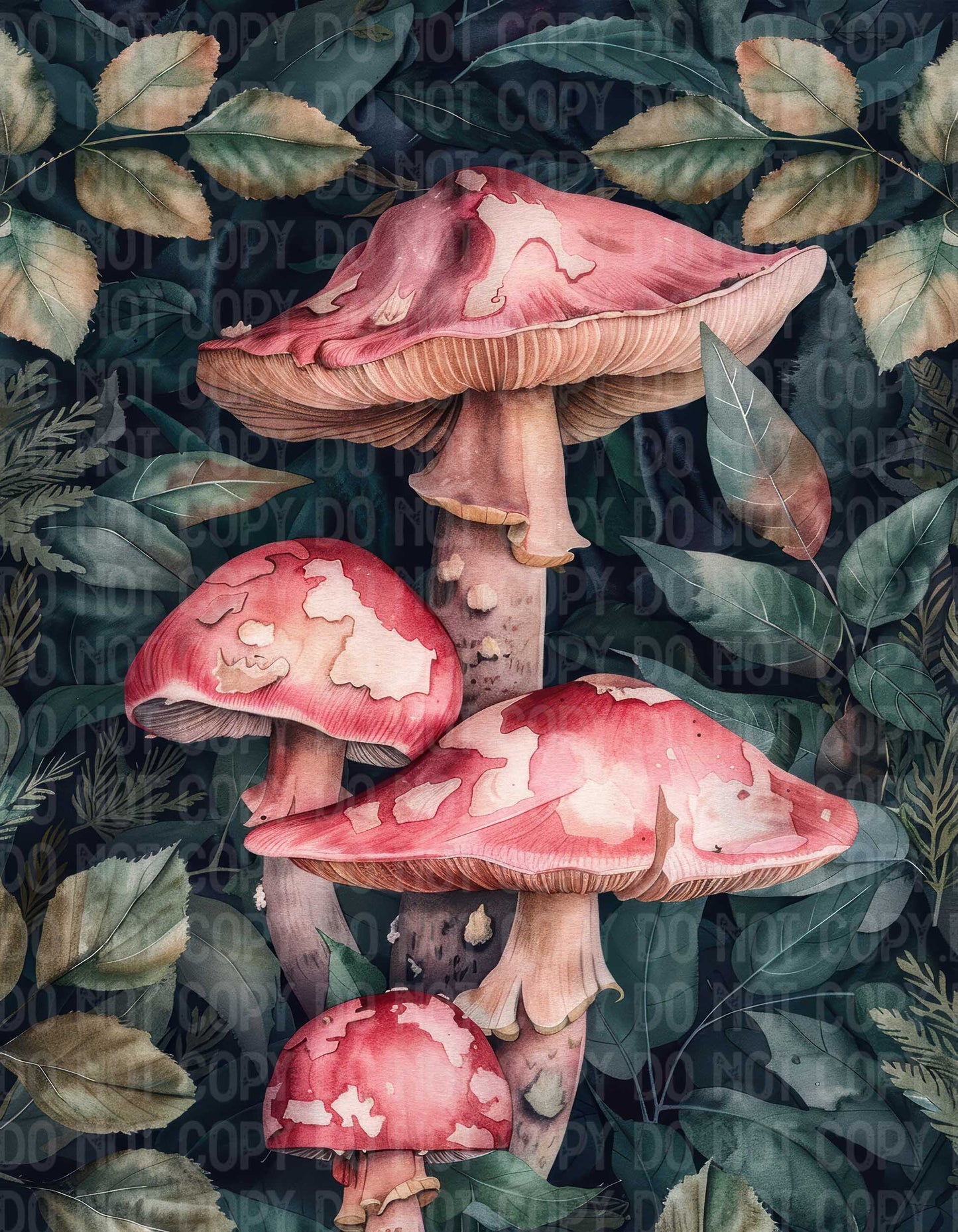 Botanical Mushrooms