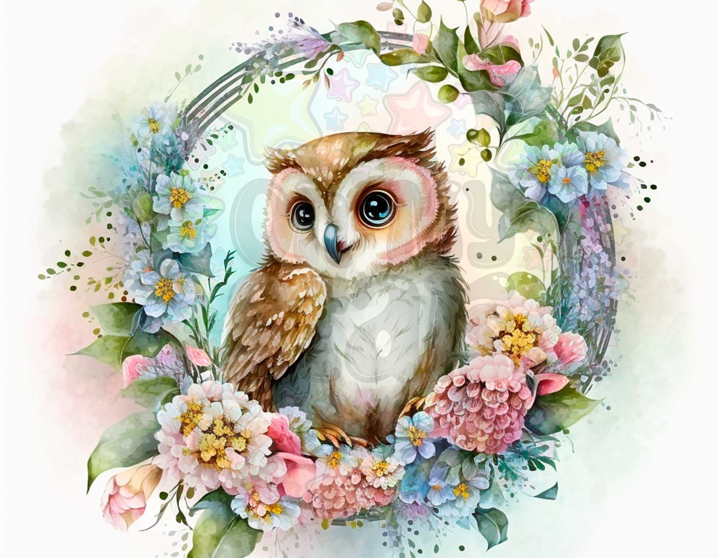Owl Wreath
