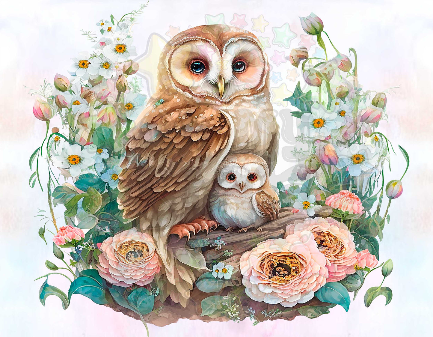 Owl Mother Log