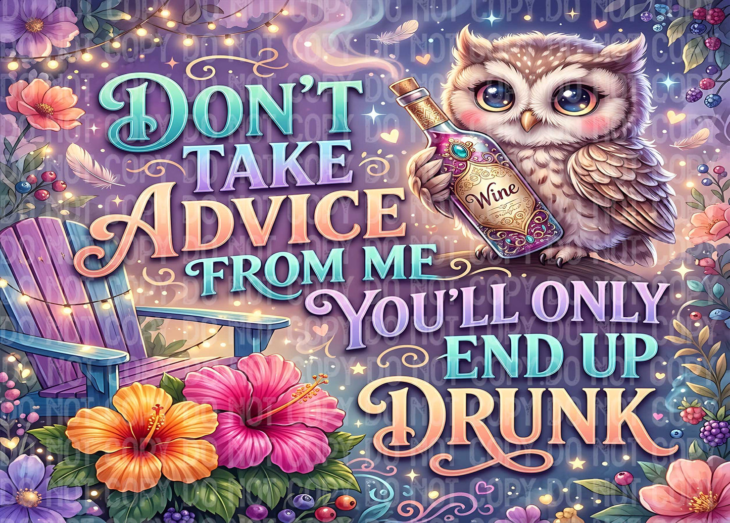 Owl Drinking