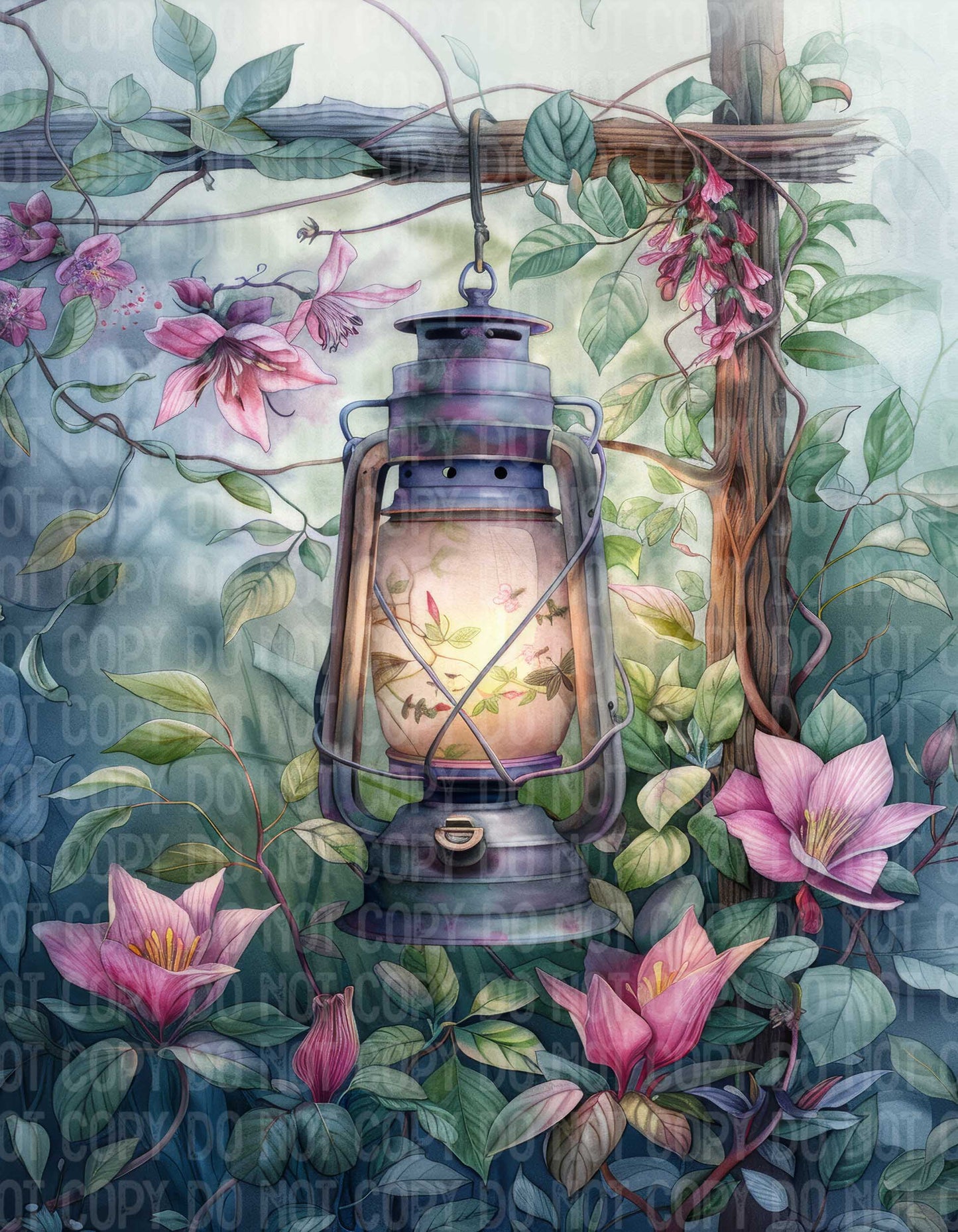 Pastel Mirage Lantern