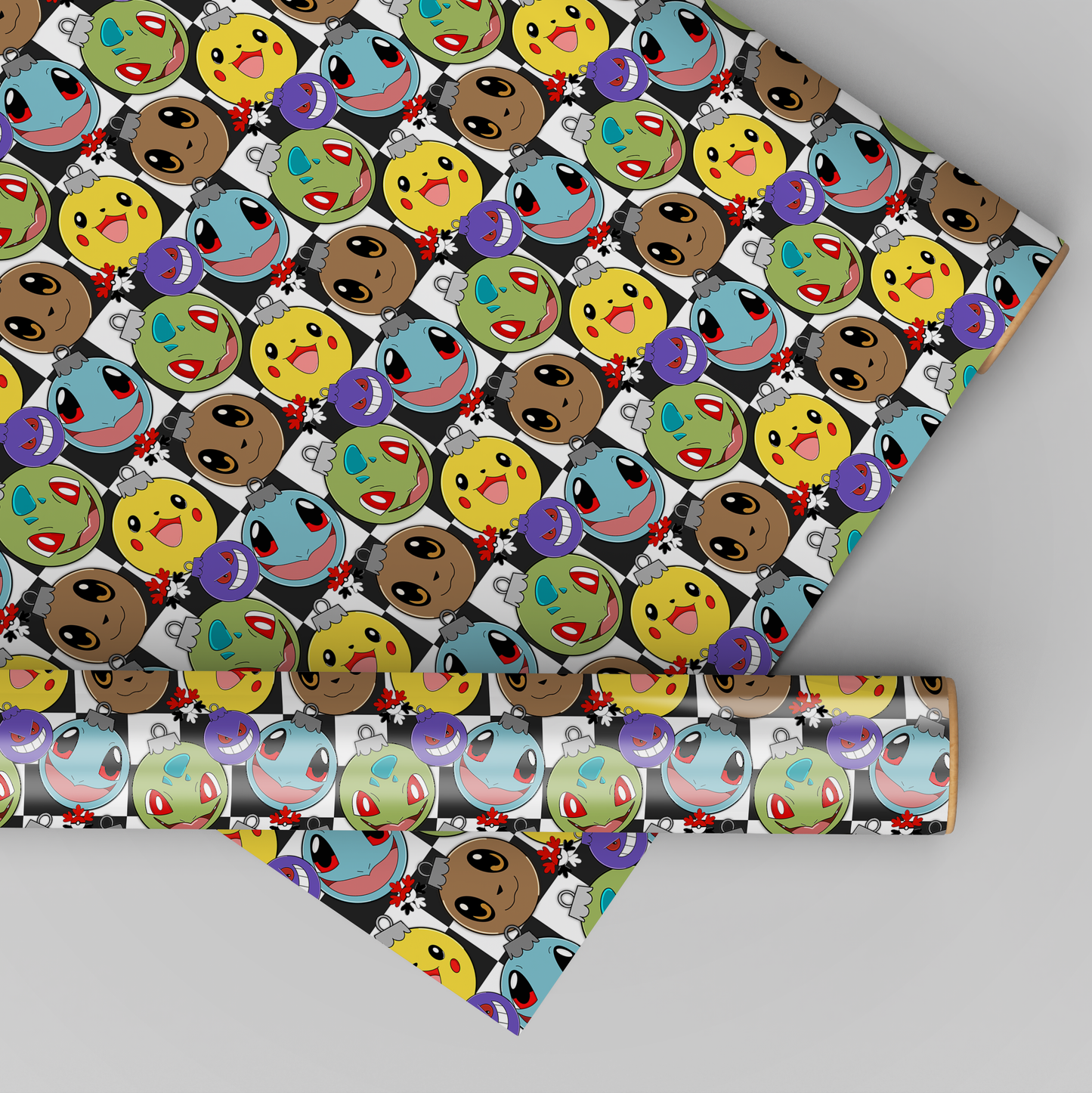 P Pocket Monster Baubles Xmas