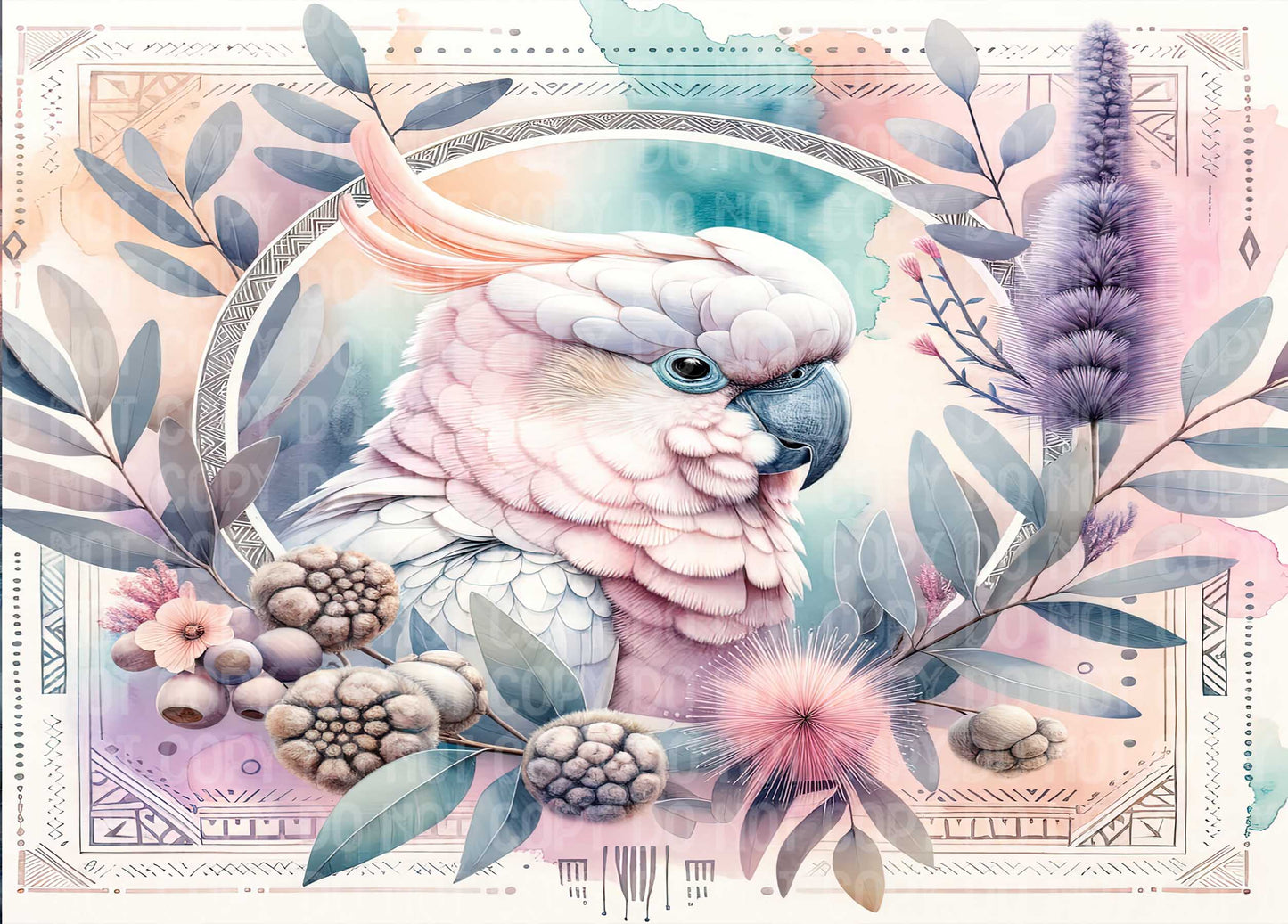 Pastel Cockatoo