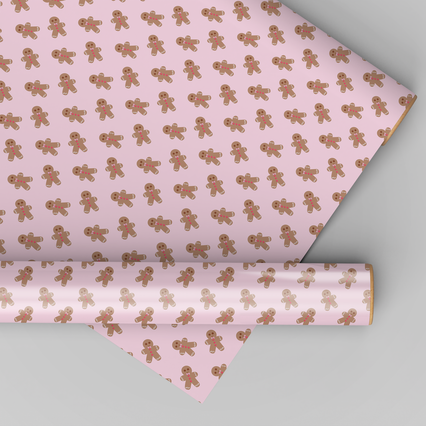 Pink Gingerbread Man