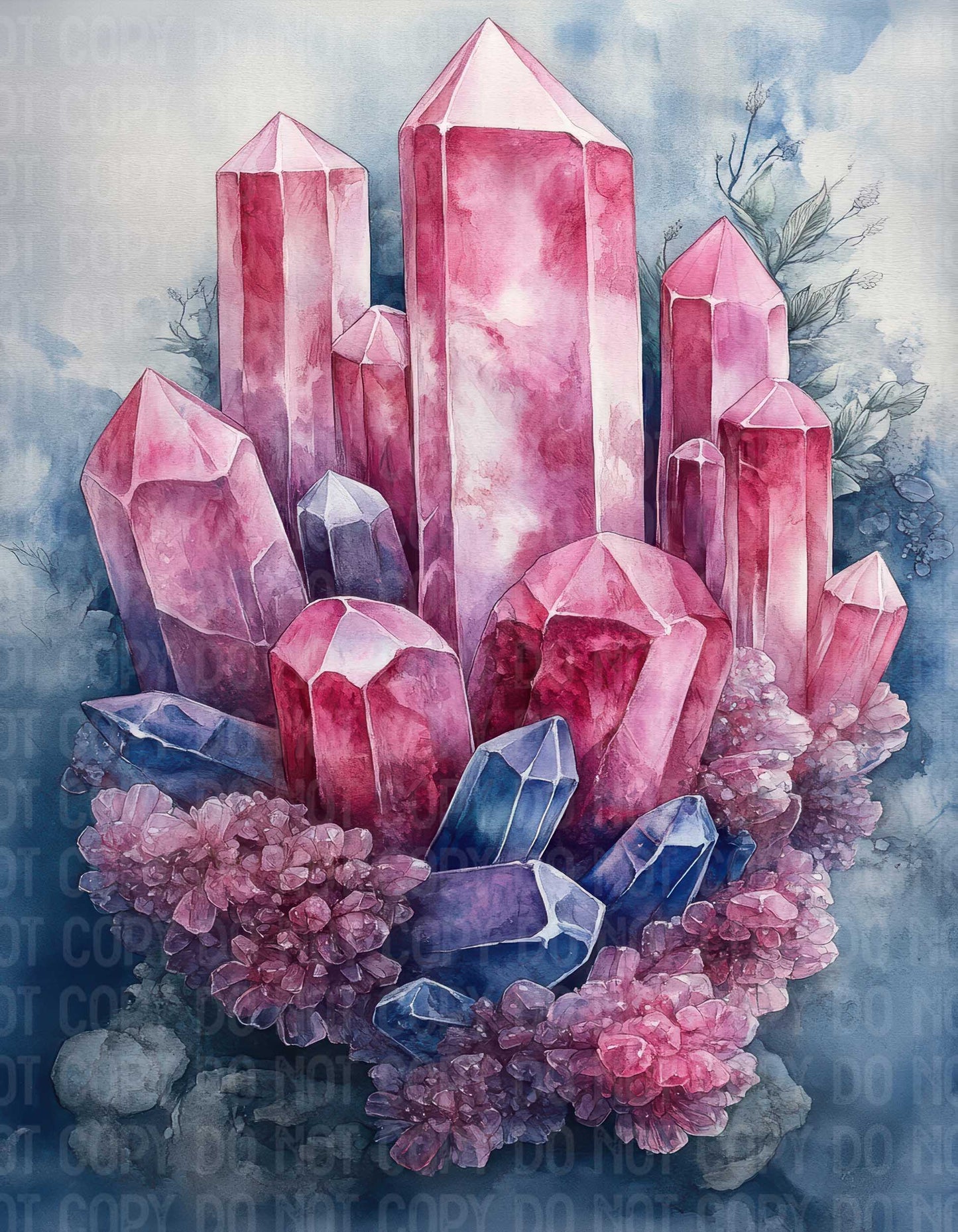 Pink Crystals