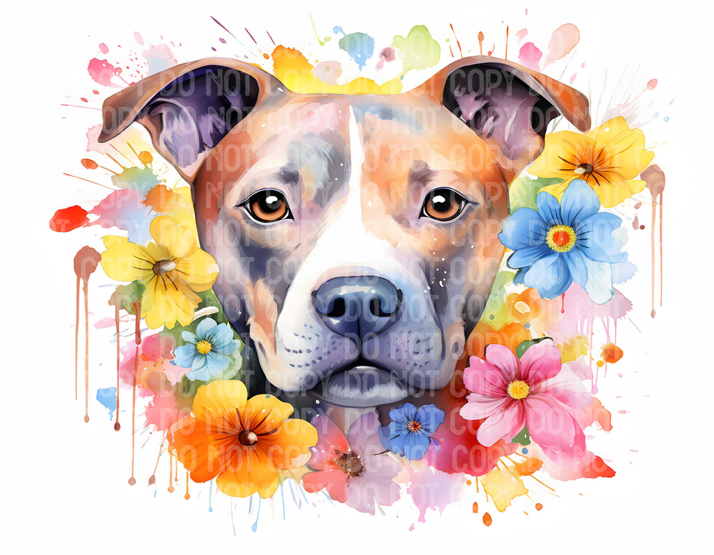 Pitbull Flowers