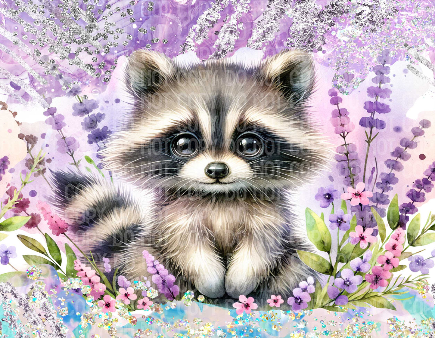 Racoon Purple